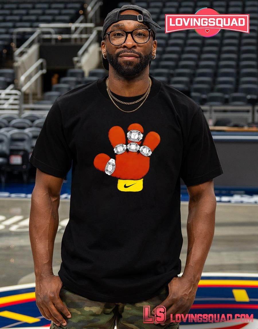 Vanessa Bryant Kobe 5 Rings Shirt At Mamba
