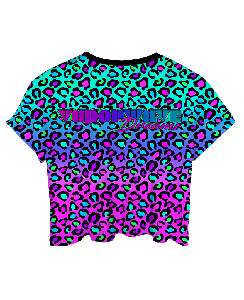 Vaporwave Dreams Crop Top