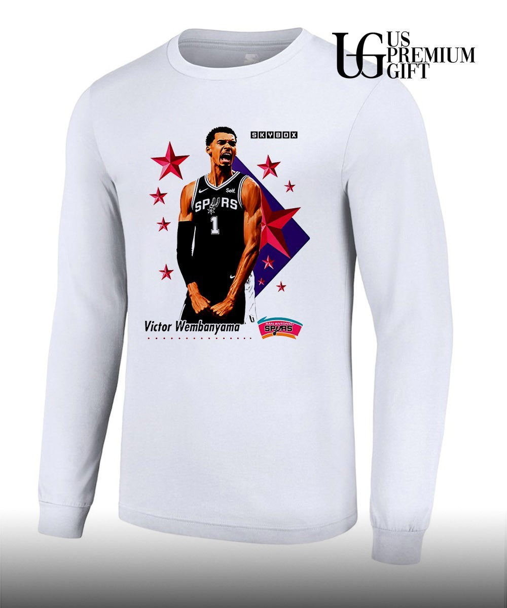 Victor Wembanyama San Antonio Spurs skybox shirt