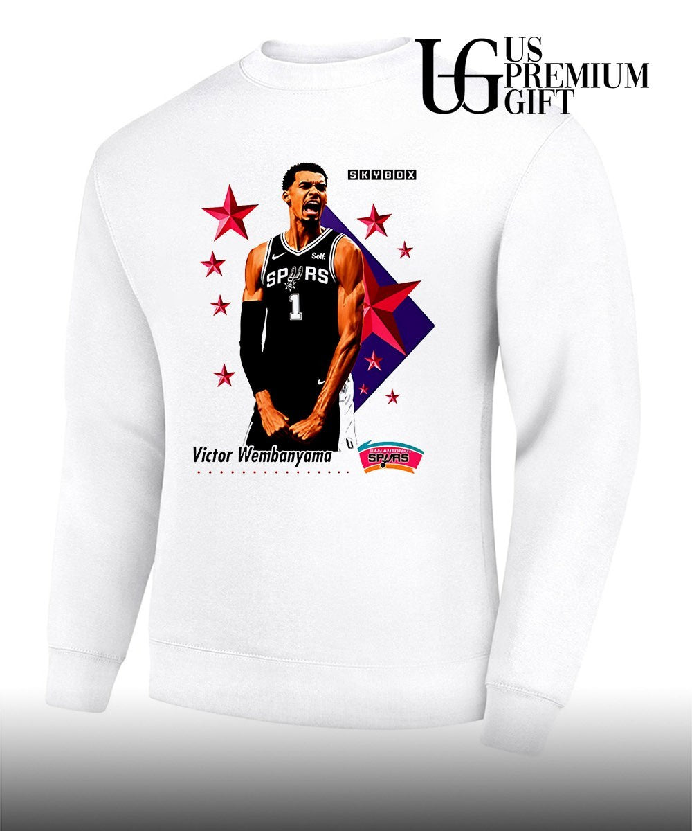 Victor Wembanyama San Antonio Spurs skybox shirt