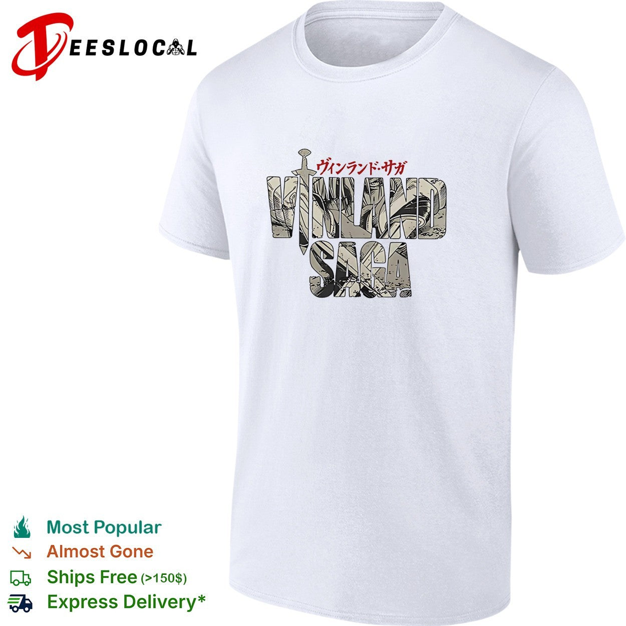Vinland Saga sword shirt