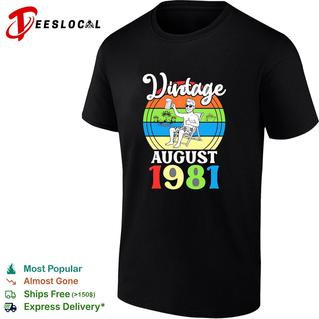 Vintage August 1981 shirt