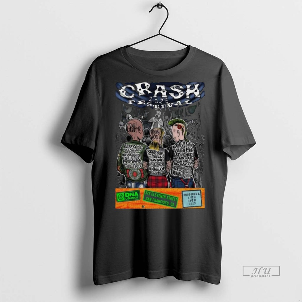 Viral Crash Festival October 17 18 2025 Dna Lounge In San Francisco Ca Long Sleve T-Shirts, Hoodie, Sweatshirt