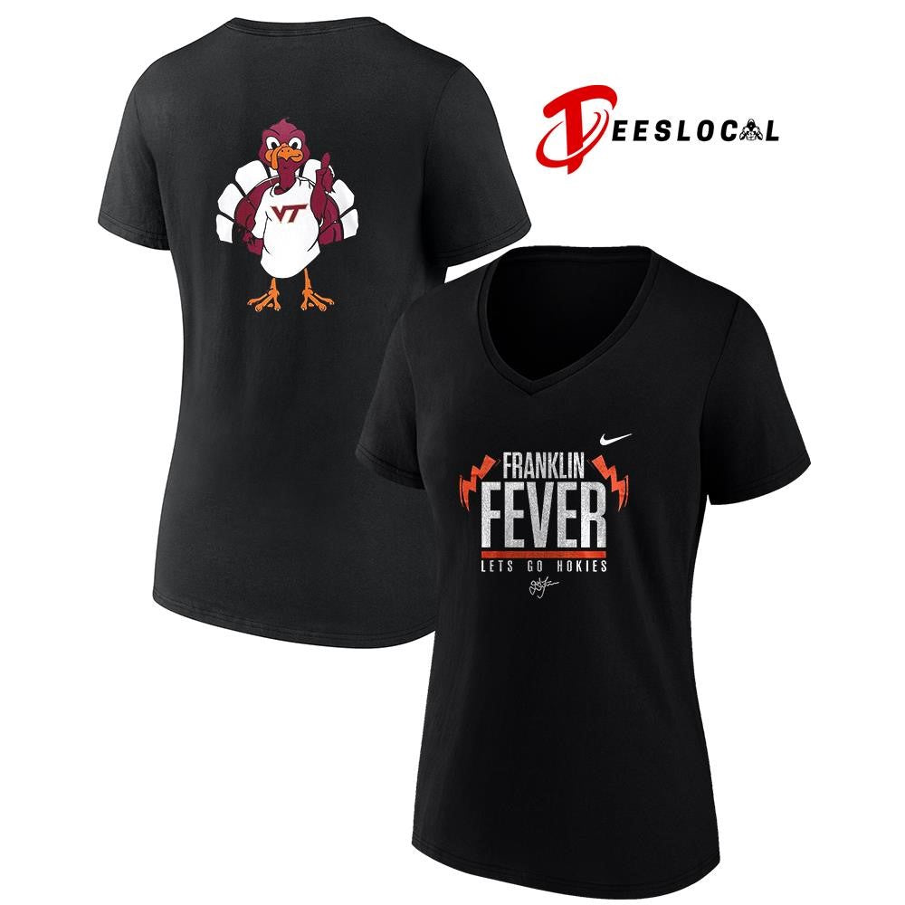 Virginia Tech Hokies Franklin fever let’s go Hokies signature mascot shirt
