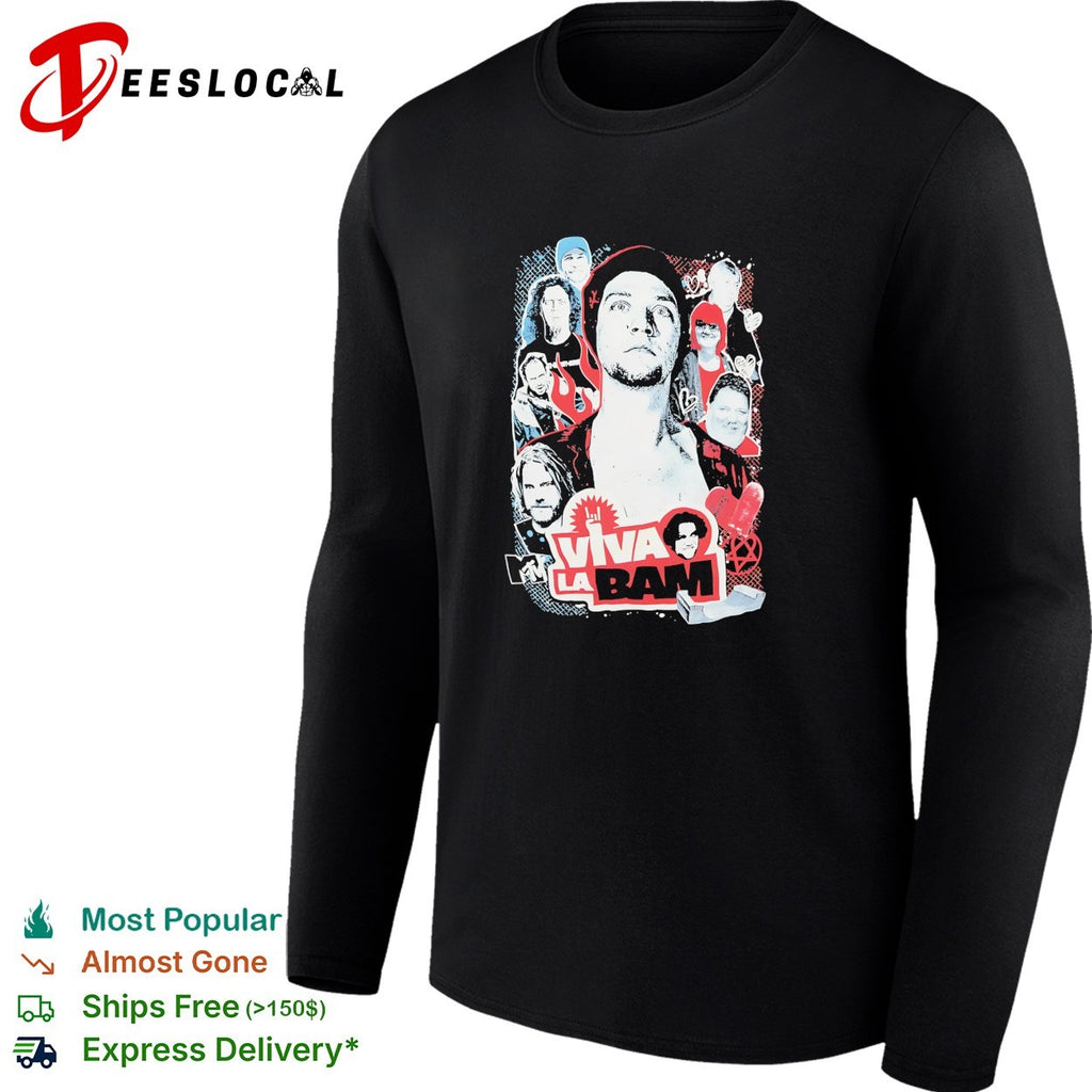 Viva la Bam wrestling poster shirt