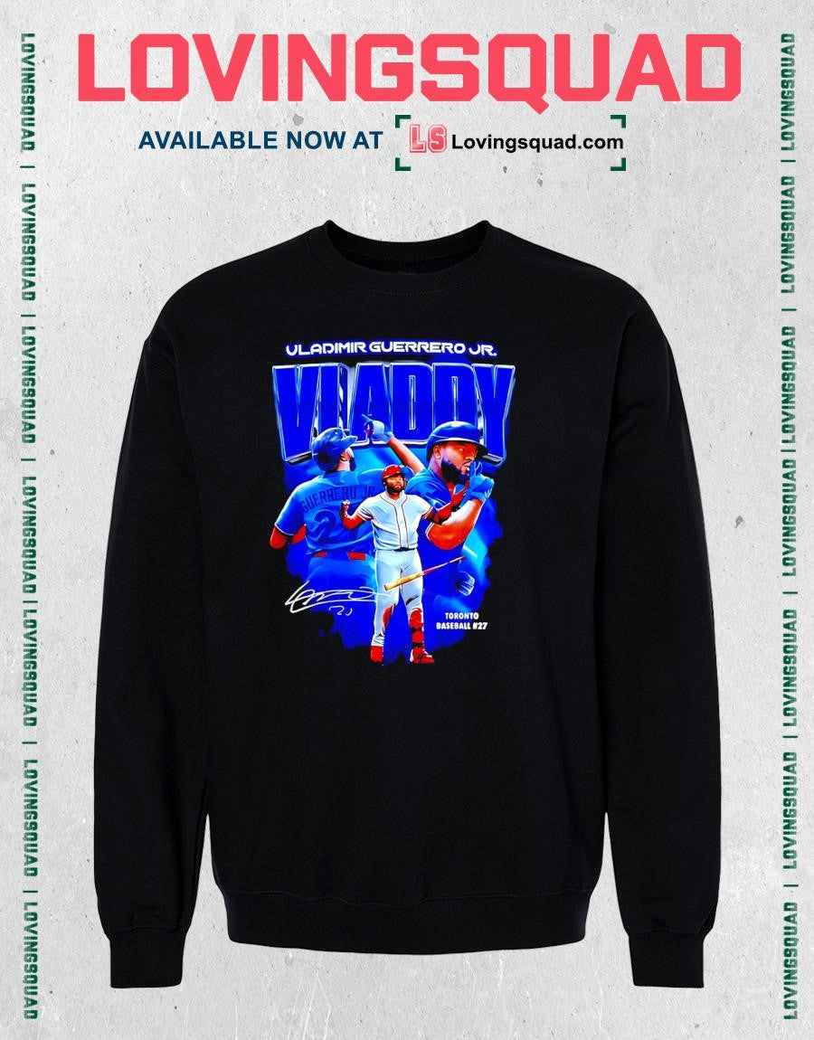 Vladimir Guerrero Jr Toronto Blue Jays Baseball Vladdy Signature T-shirt