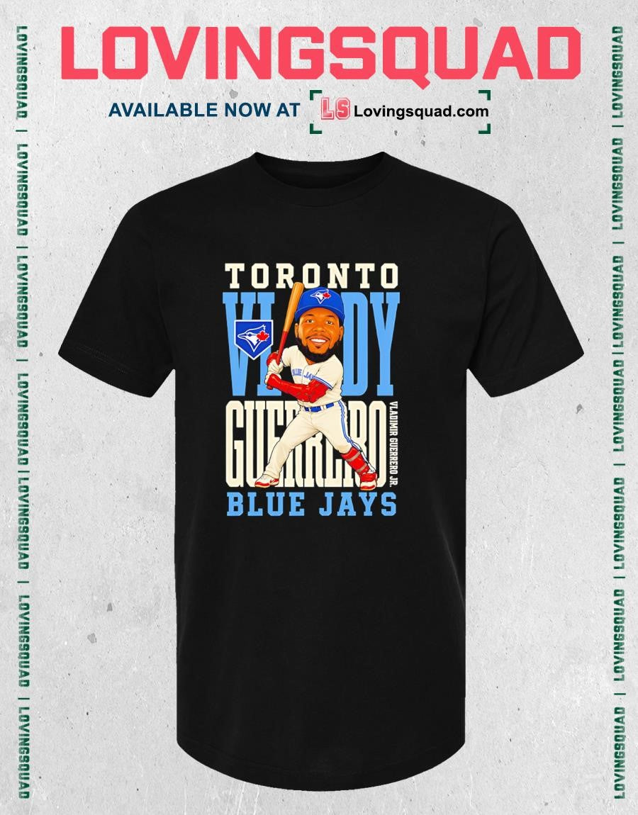 Vladimir Guerrero Jr Toronto Blue Jays Caricature T-Shirt