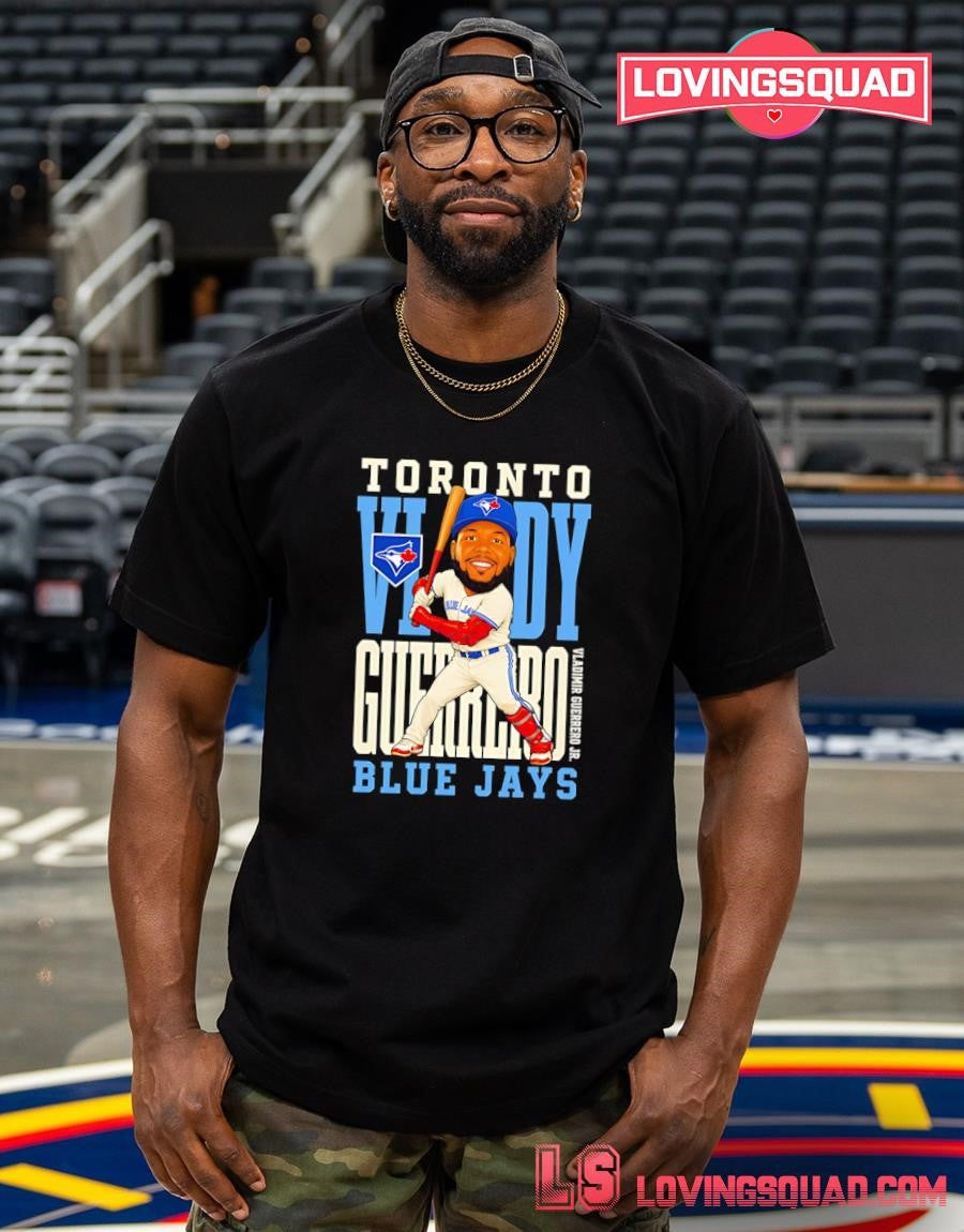 Vladimir Guerrero Jr Toronto Blue Jays Caricature T-Shirt