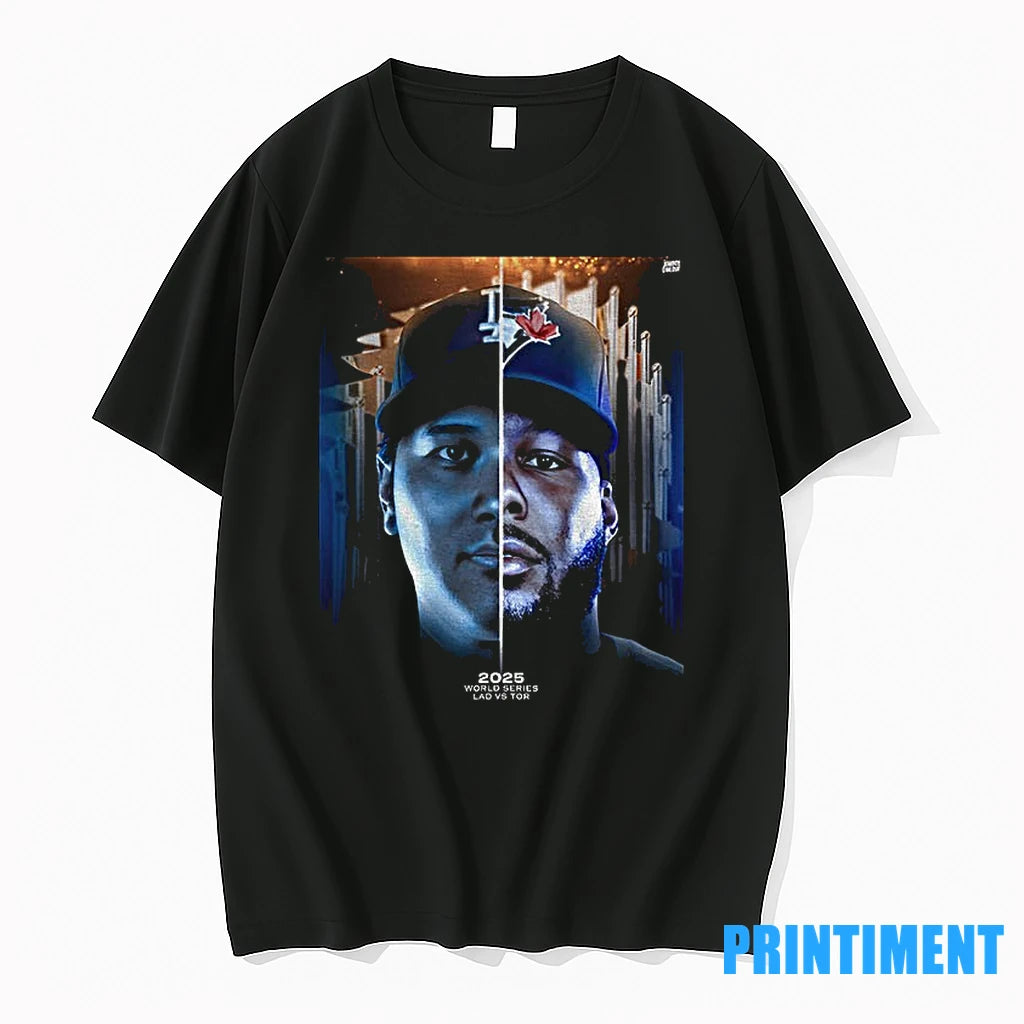 Vladimir Guerrero Jr Mashup Shohei Ohtani La Dodgers X Toronto Blue Jays Mlb World Series T-Shirts, Hoodie, Sweatshirt