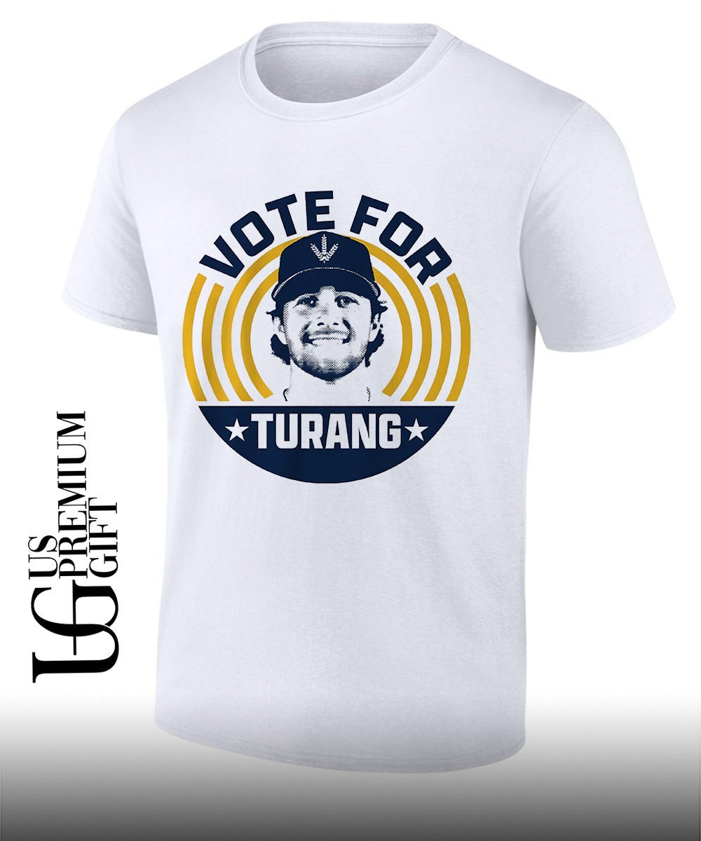 Vote for Brice Turang Milwaukee Brewers baseball shirt