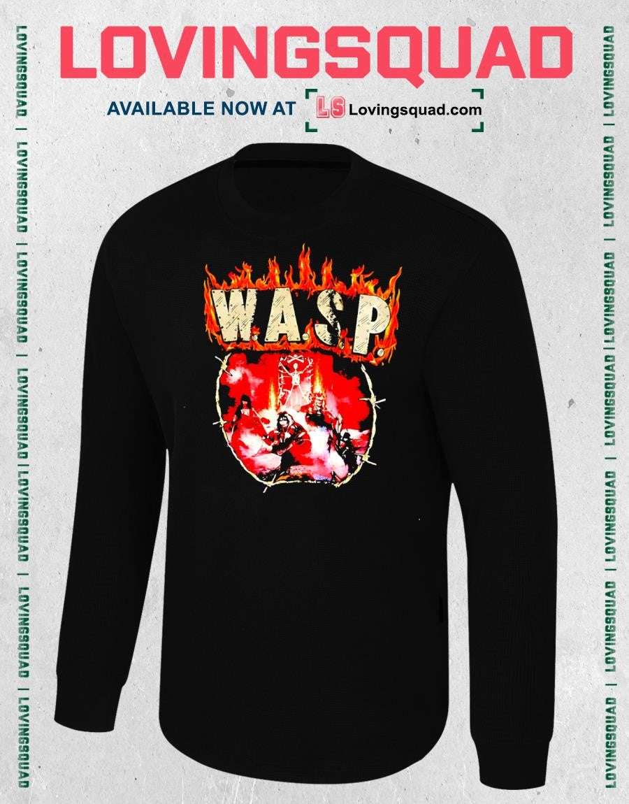WASP Heavy Metal Band 80s Rock T-Shirt