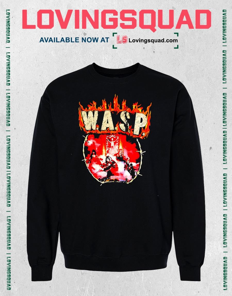 WASP Heavy Metal Band 80s Rock T-Shirt