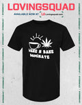 Wake N Bake Dominate cannabis marijuana T-shirt