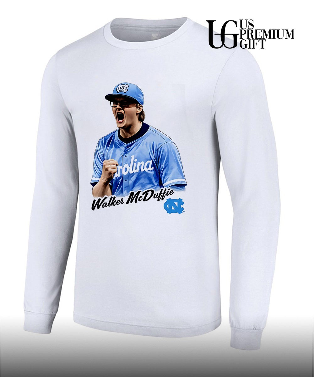 Walker McDuffie North Carolina Tar Heels Baseball shirt