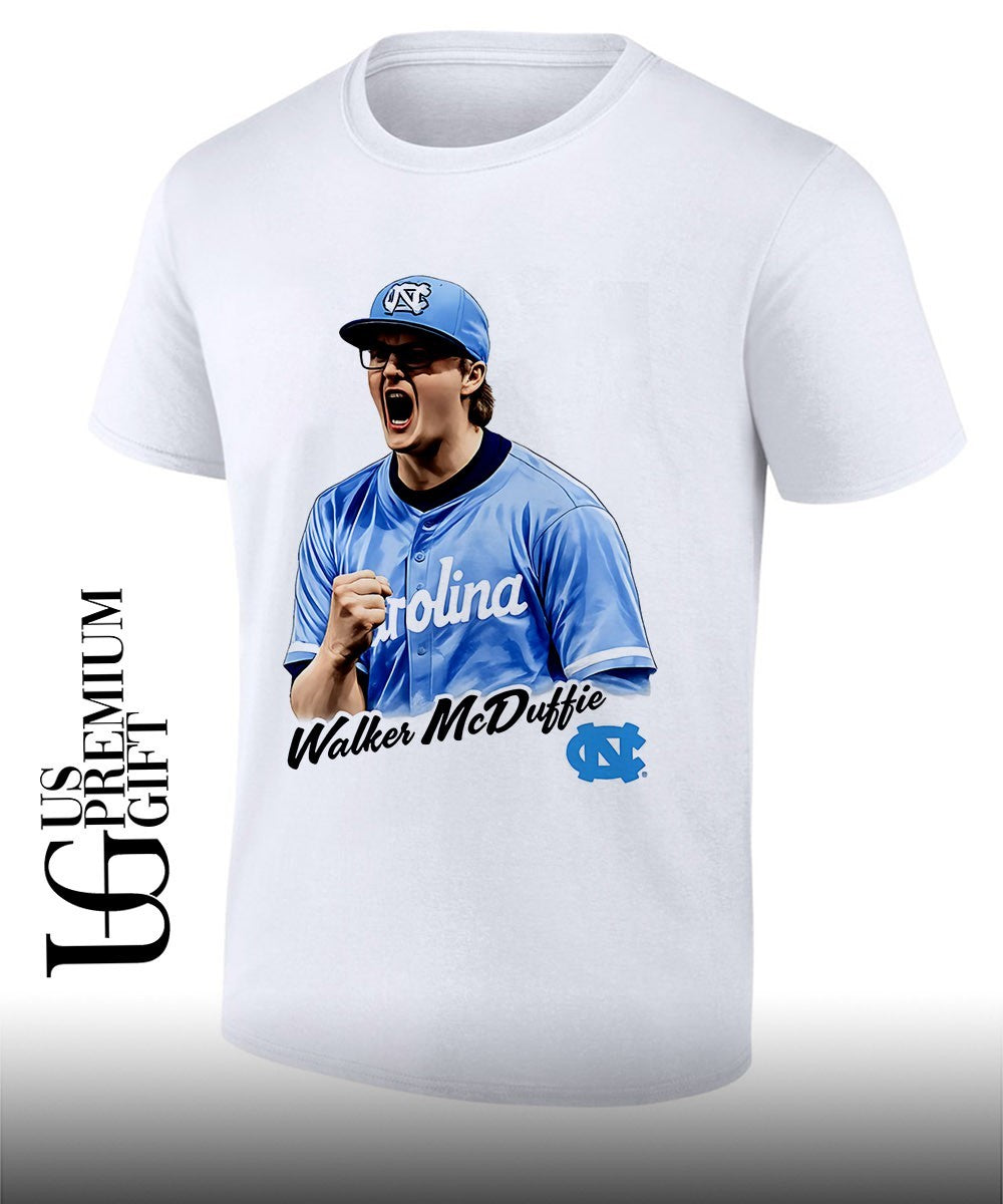Walker McDuffie North Carolina Tar Heels Baseball shirt