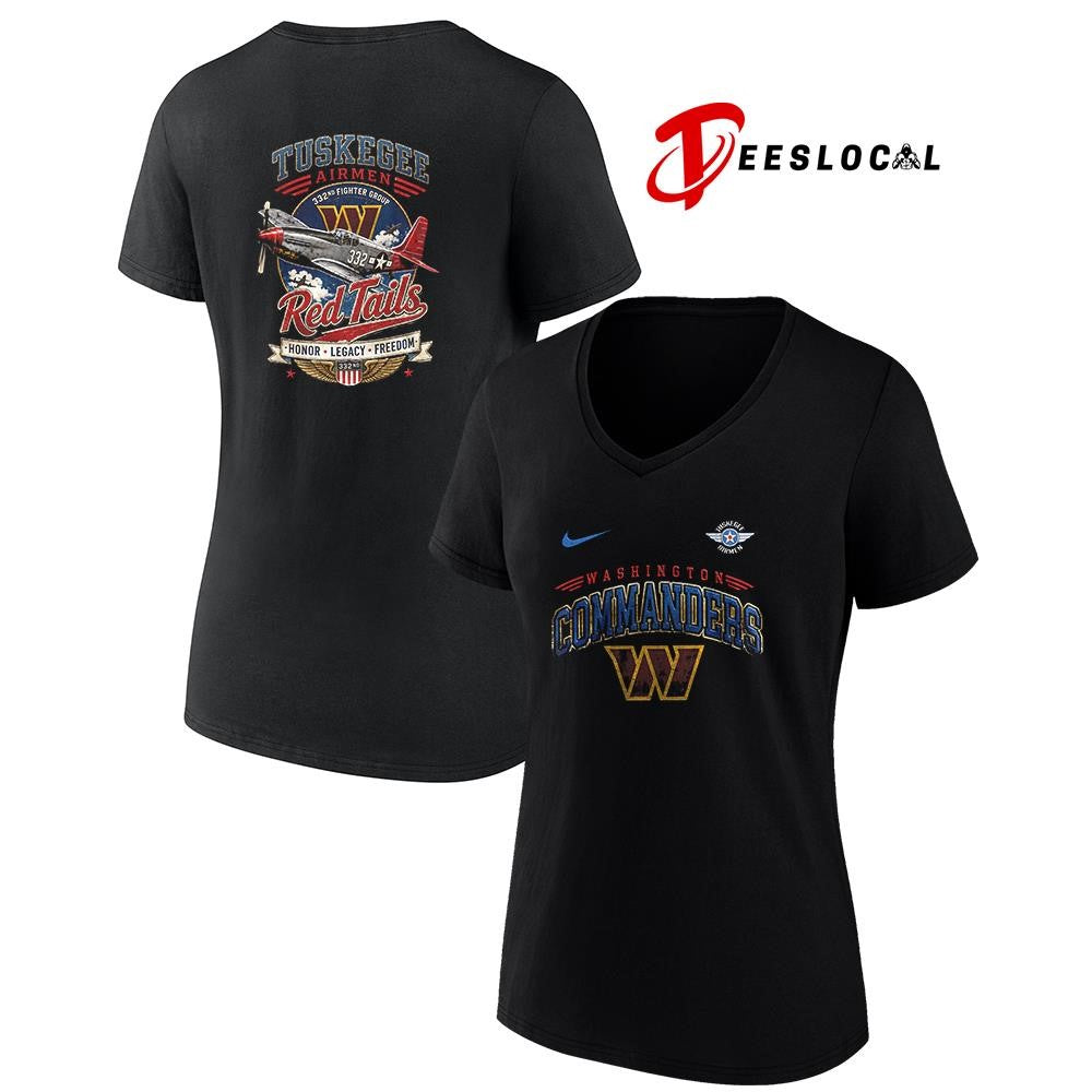 Washington Commanders Tuskegee Airmen Red Tails honor legacy freedom shirt