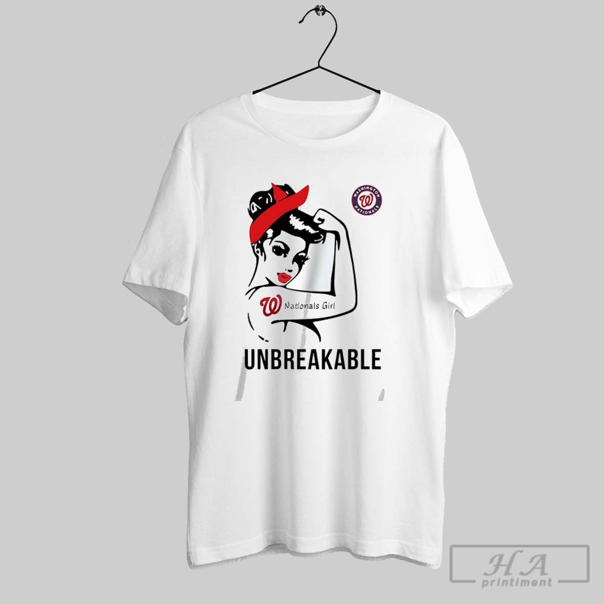 Washington Nationals Strong Girl Unbreakable T-Shirts, Hoodie, Sweatshirt | InkRitualCo.com