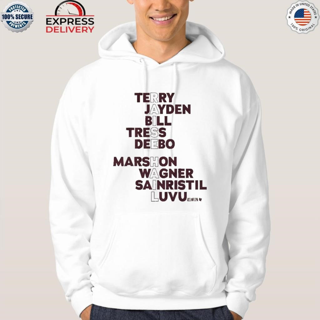 Washington Raise Hail Names Shirt