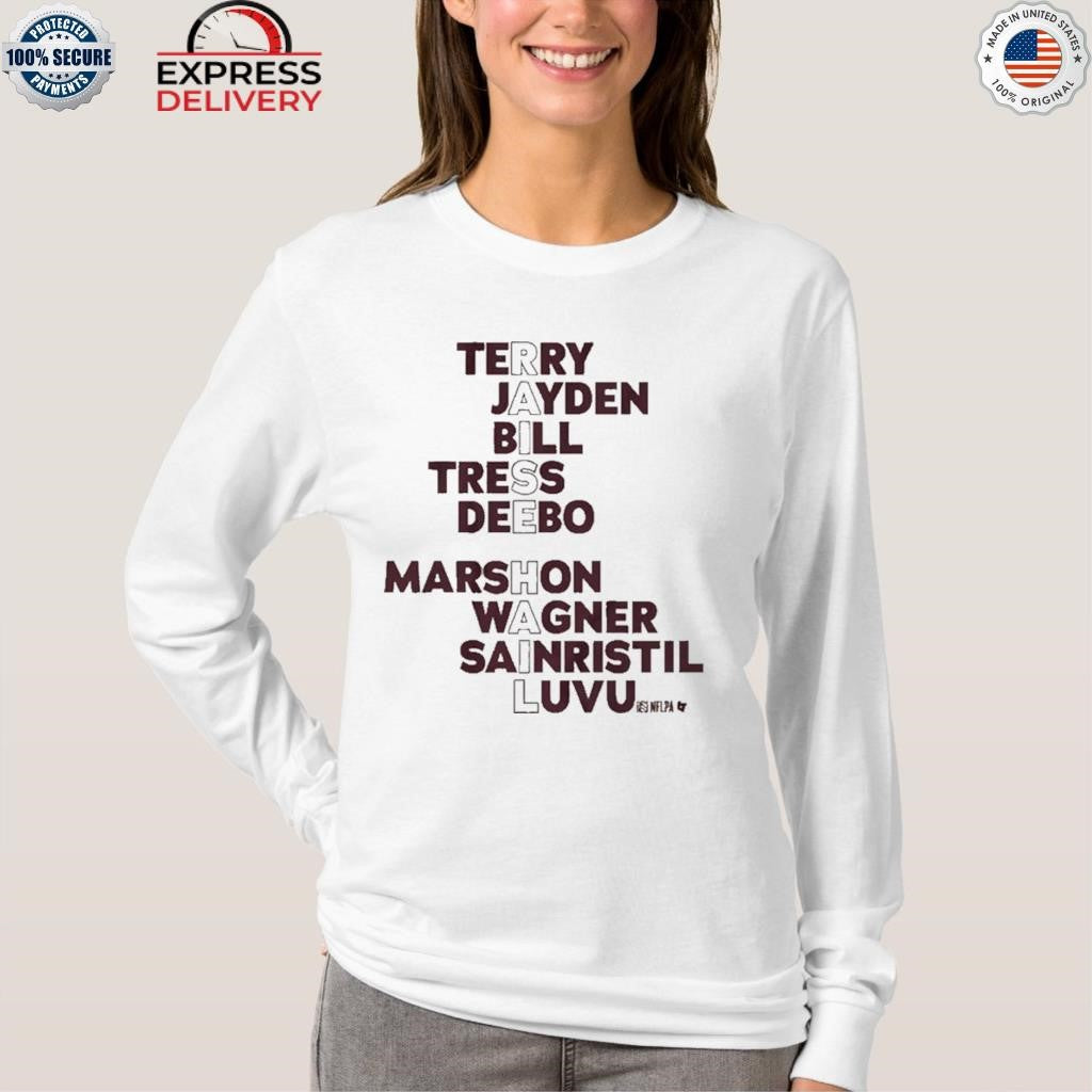 Washington Raise Hail Names Shirt