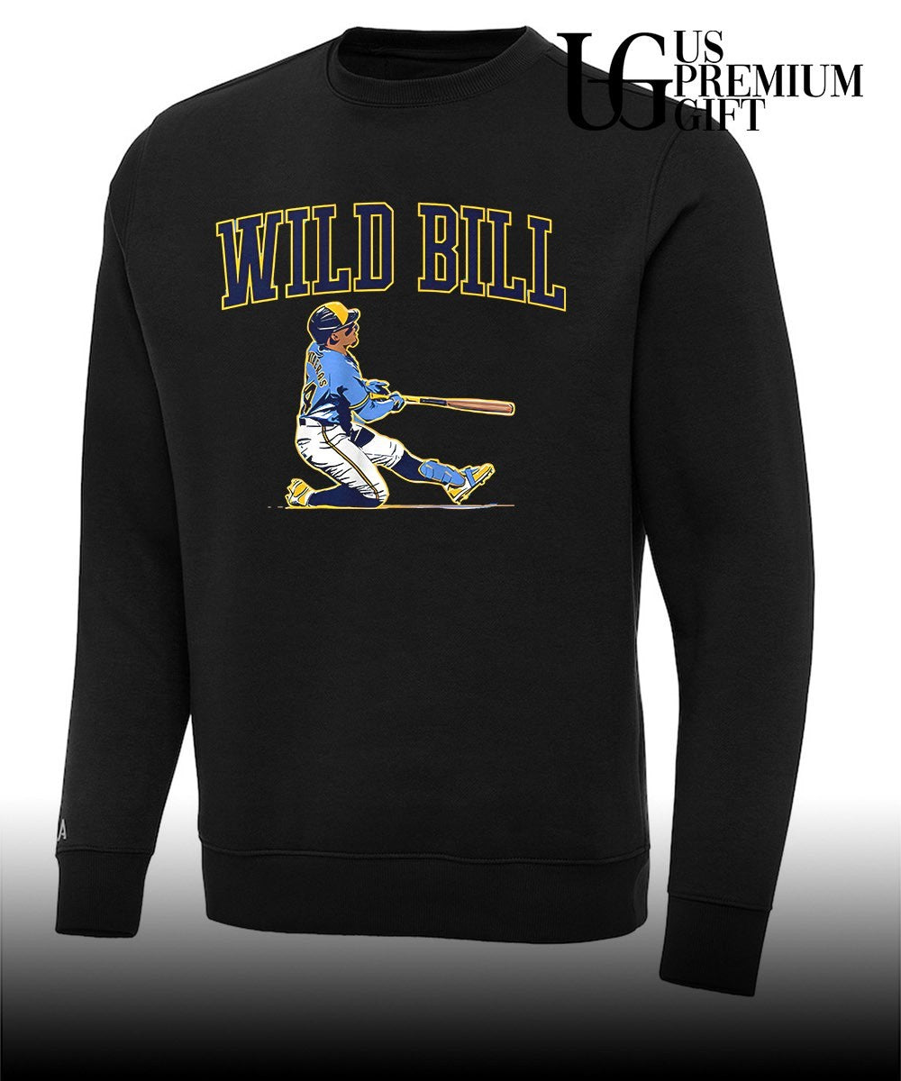 Watch It Go Wild Bill William Contreras Milwaukee Brewers baseball shirt