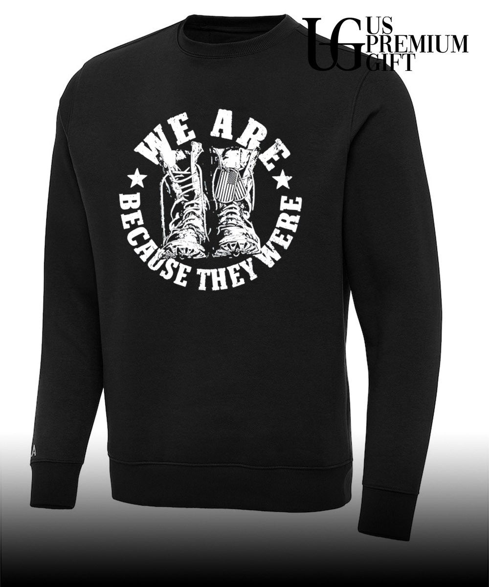 We are because they were boots shirt