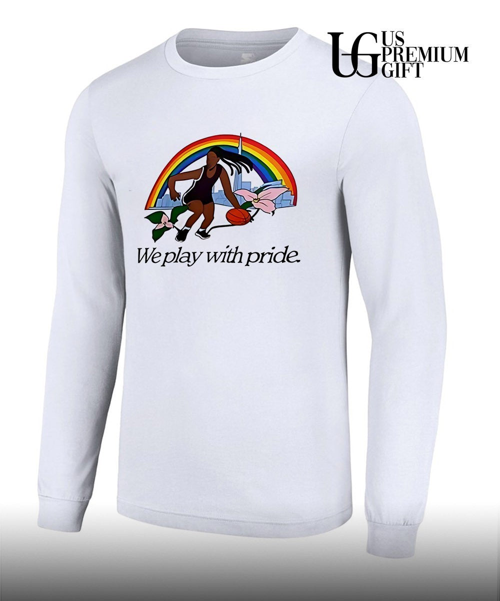 We play with pride Toronto Tempo WNBA Pride 2026 shirt