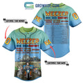 Weezer Indie Rock Roadtrip Personalized Baseball Jersey