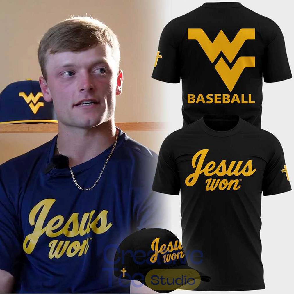 West Virginia Mountaineers 2026 Jesus Won T-Shirt
