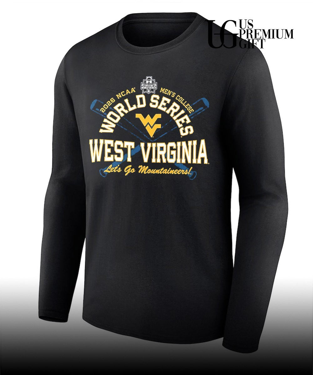 West Virginia Mountaineers NCAA Men’s College World Series 2026 Let’s Go Mountaineers shirt