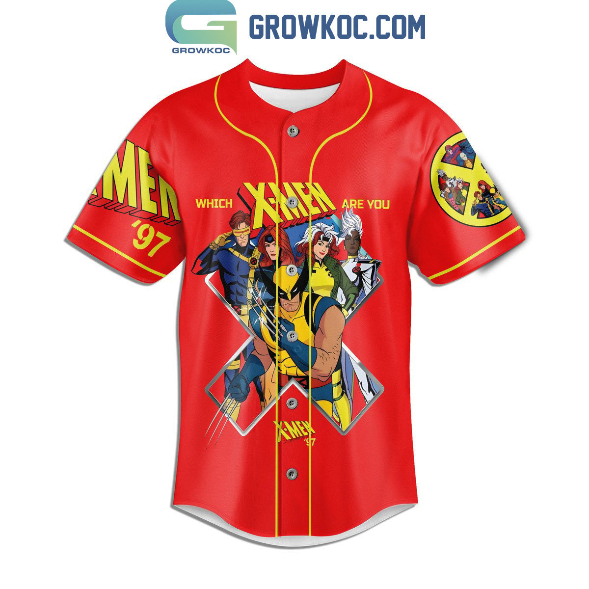 Which X-Men Are You Personalized Baseball Jersey