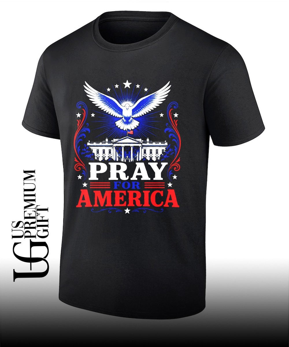 White House Dove Pray for America shirt