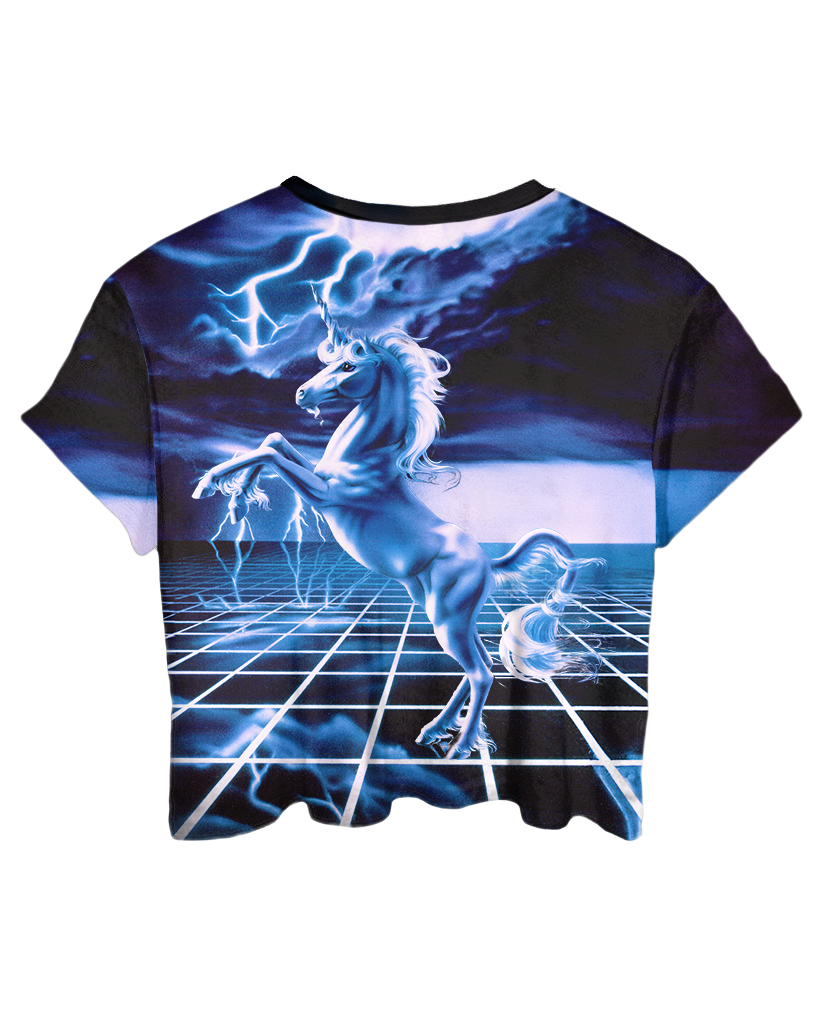 White Lightning Crop Top