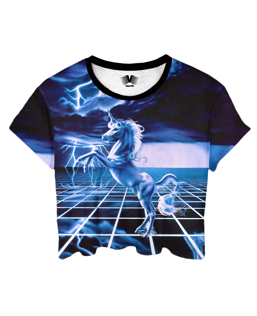 White Lightning Crop Top