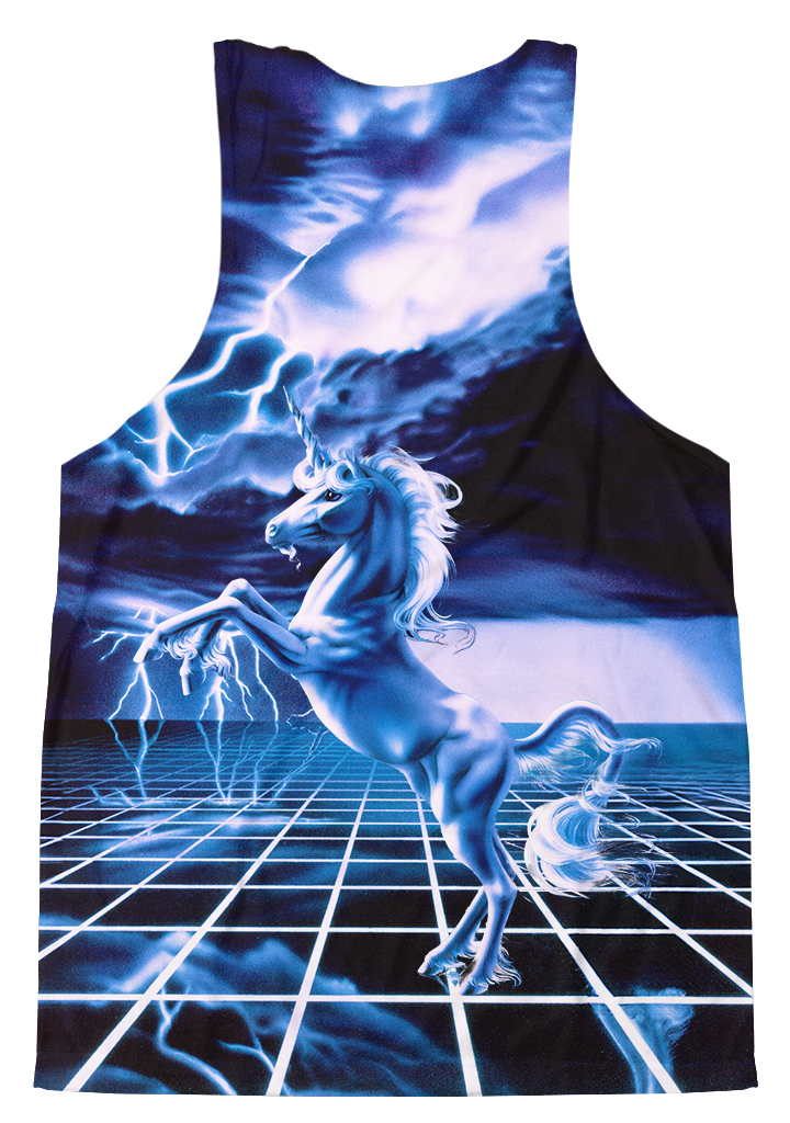 White Lightning Tank Top
