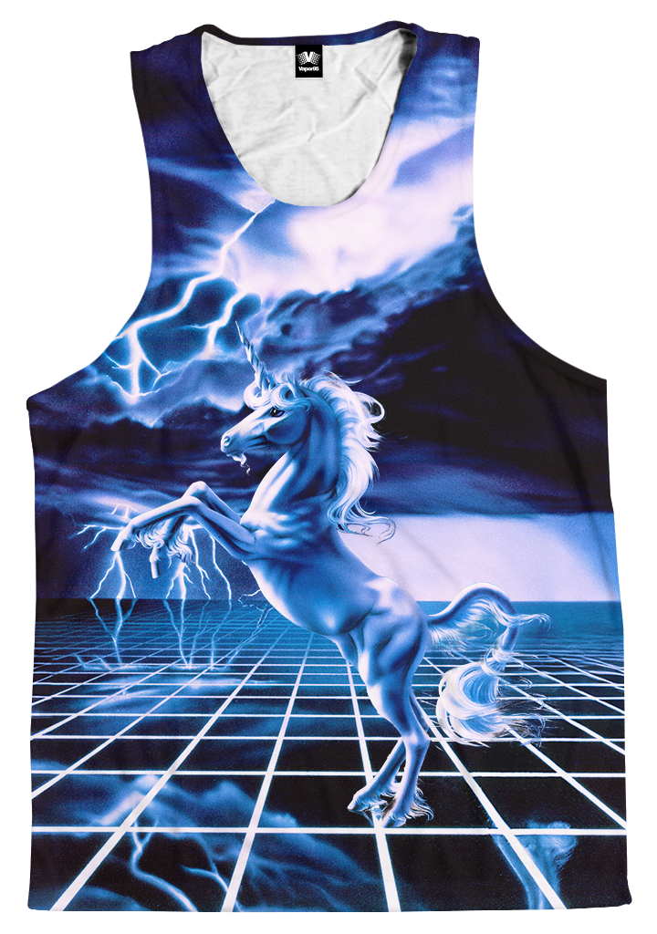 White Lightning Tank Top