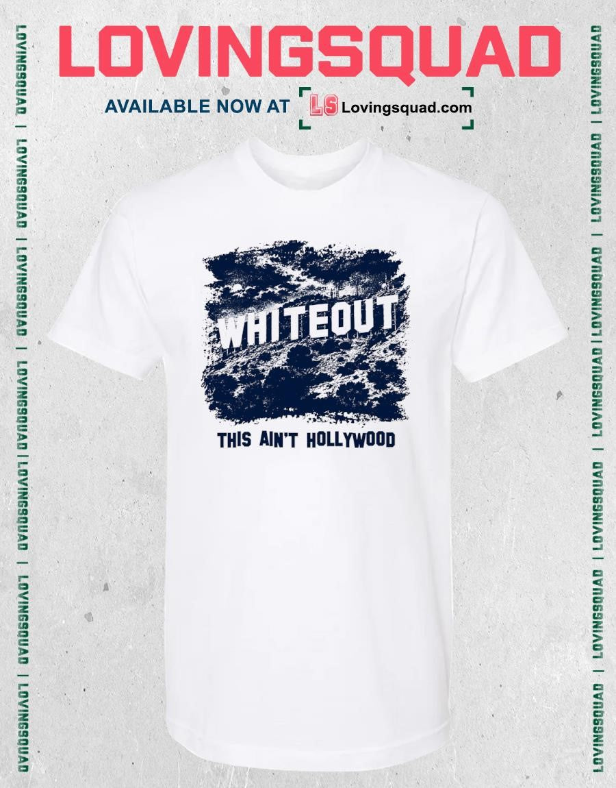 Whiteout This Ain’t Hollywood Graphic T-shirt