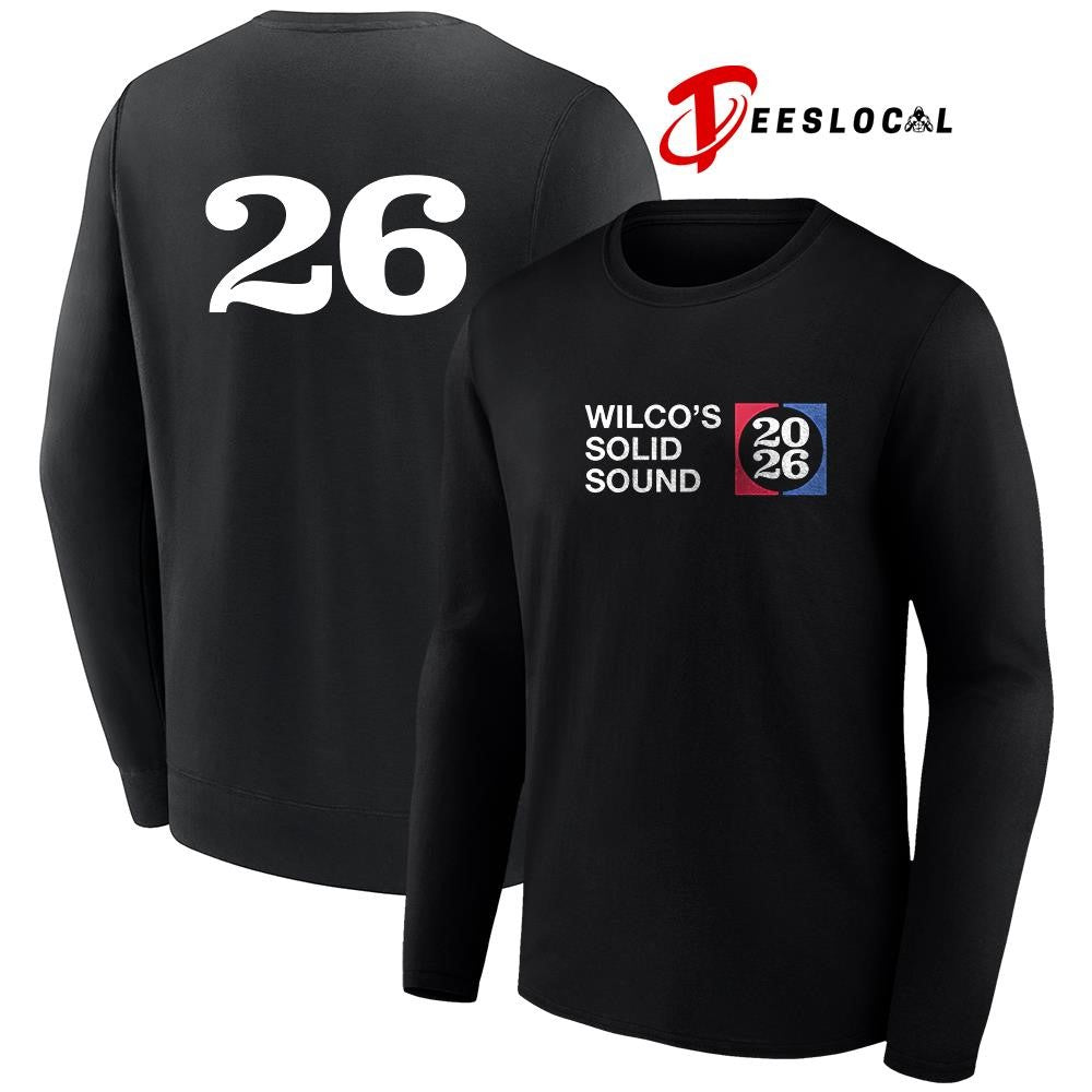 Wilco’s Solid Sound 2026 logo shirt