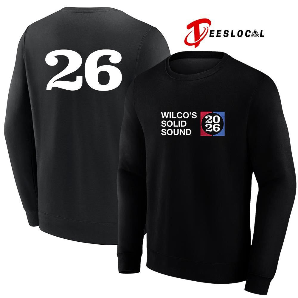 Wilco’s Solid Sound 2026 logo shirt