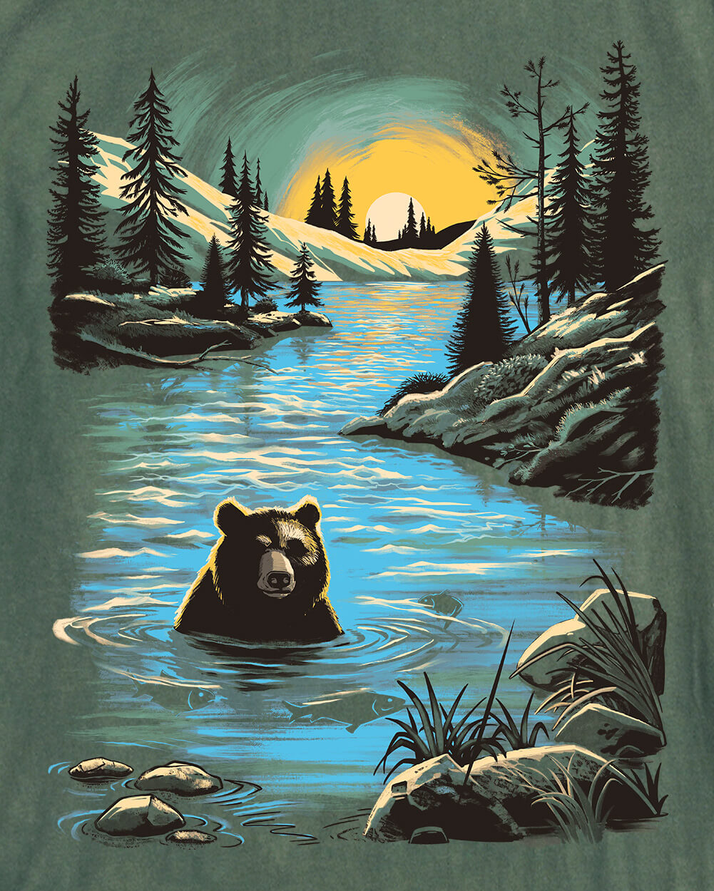 Wild Current Vintage Tee