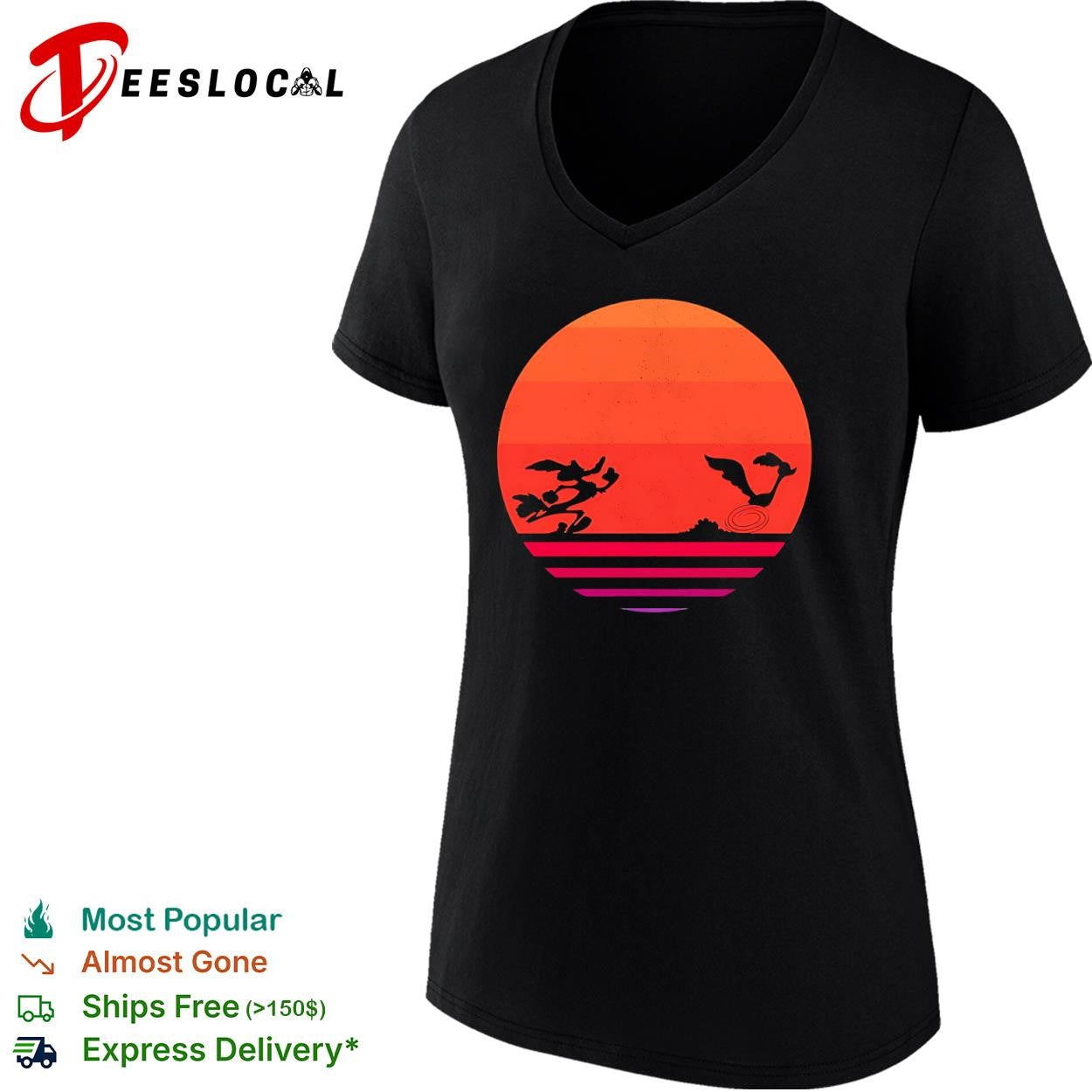 Wile E Coyote and Road Runner shirt