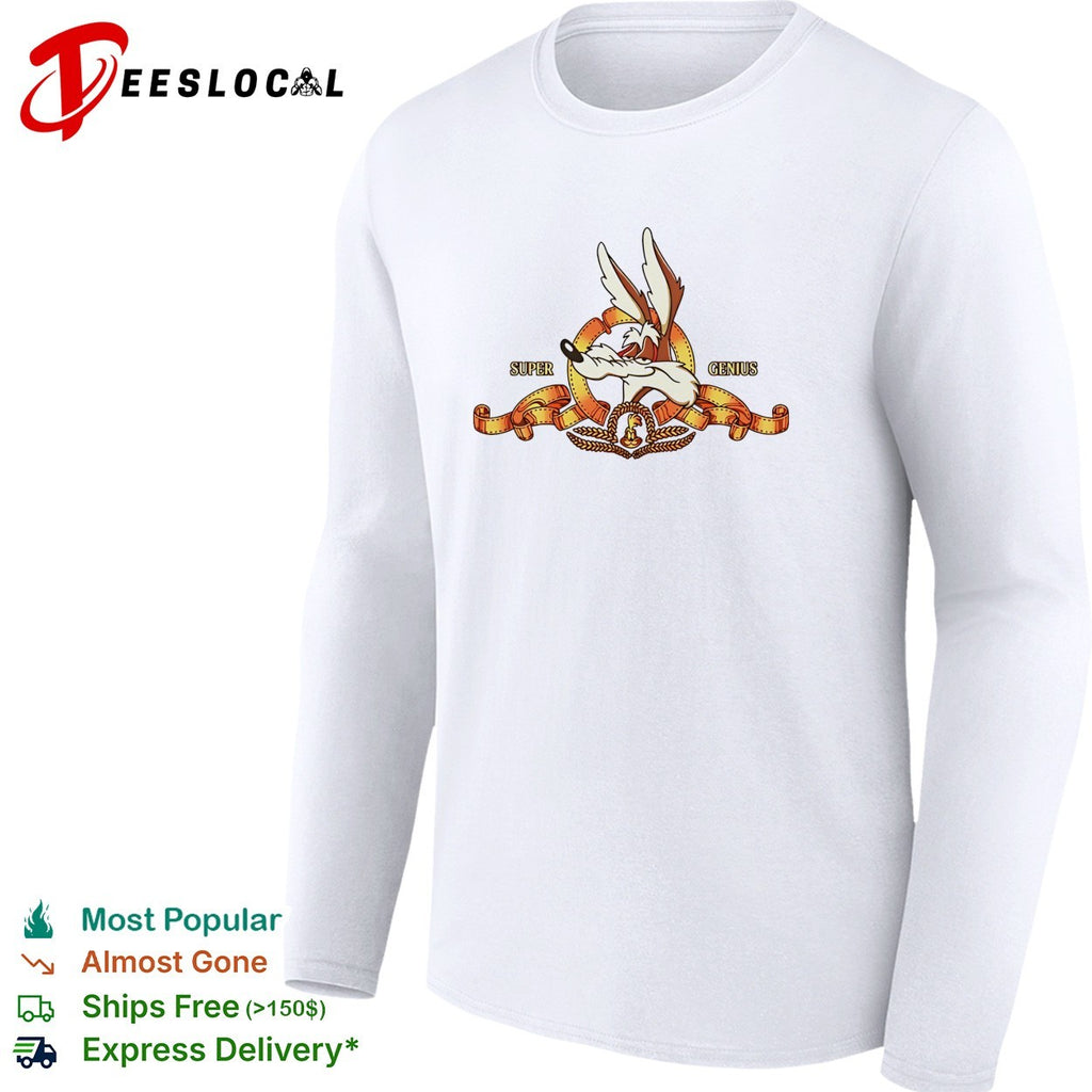 Wile E Coyote super genius shirt