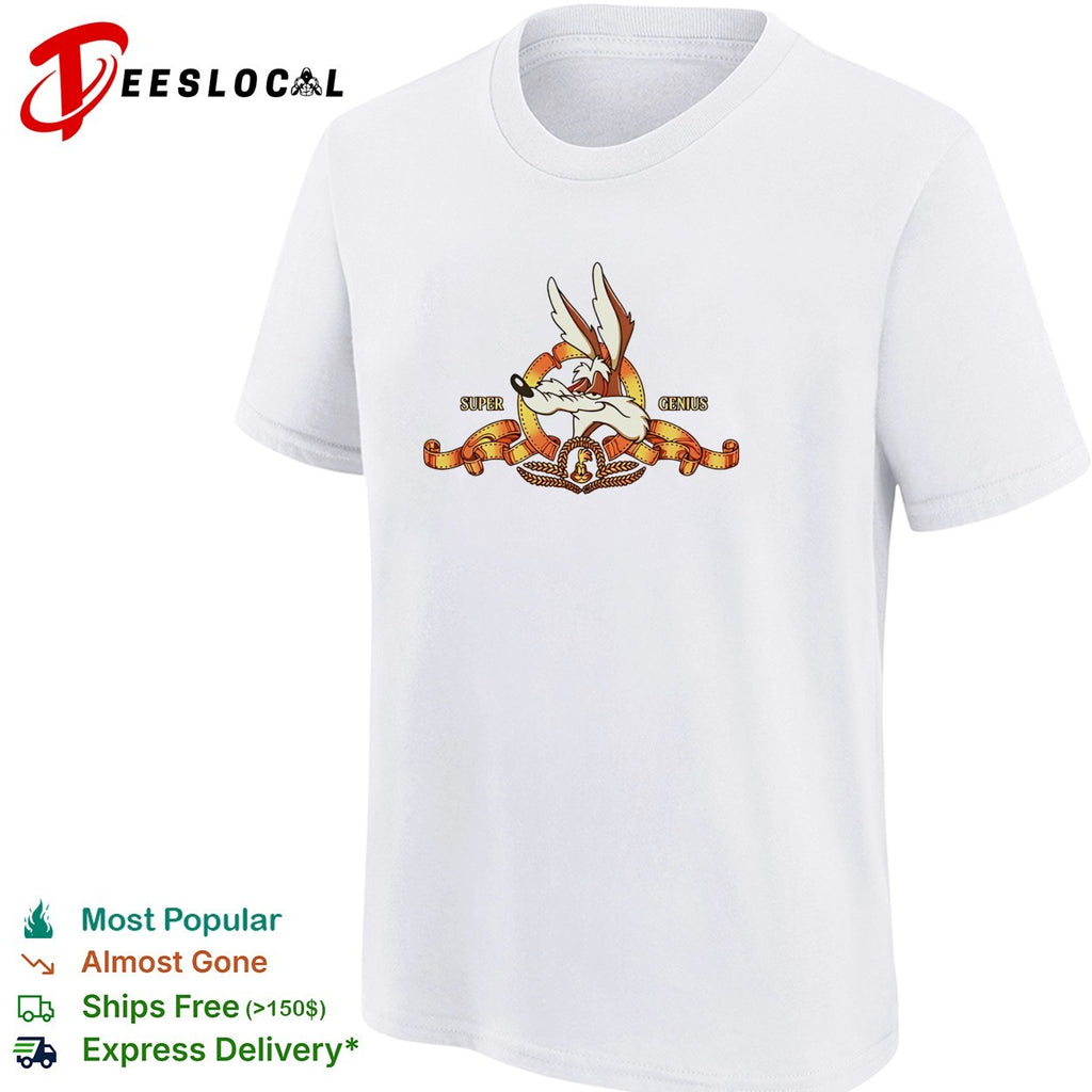 Wile E Coyote super genius shirt
