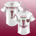 Winners 2023 UEFA Europa Conference League West Ham United White Design Baseball Jersey