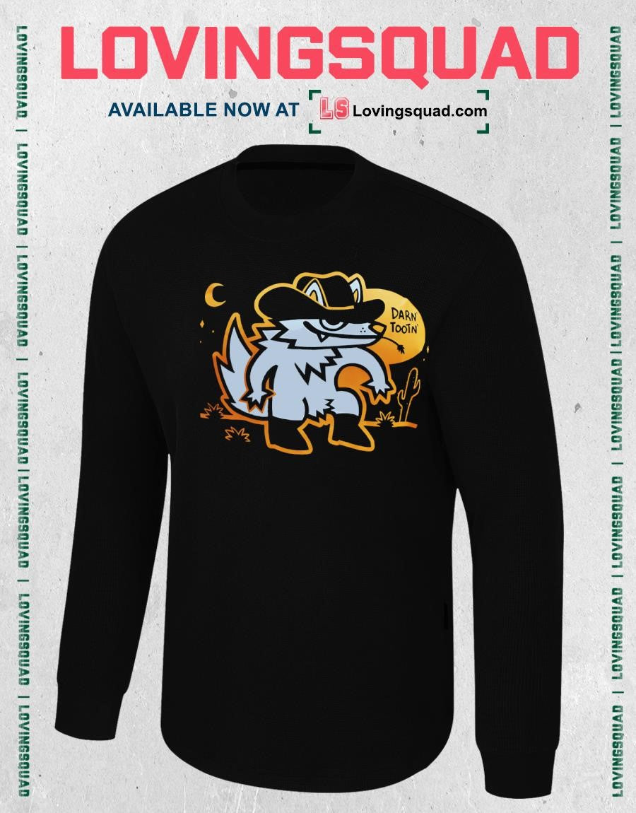 Wolf Cowboy Hat Darn Toot’n T-shirt