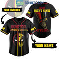 Wolverine Deadpool What Hugh’e Hands You’ve Got Personalized Baseball Jersey