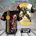 Wolverine X-Men ’97 Fan Personalized Baseball Jersey
