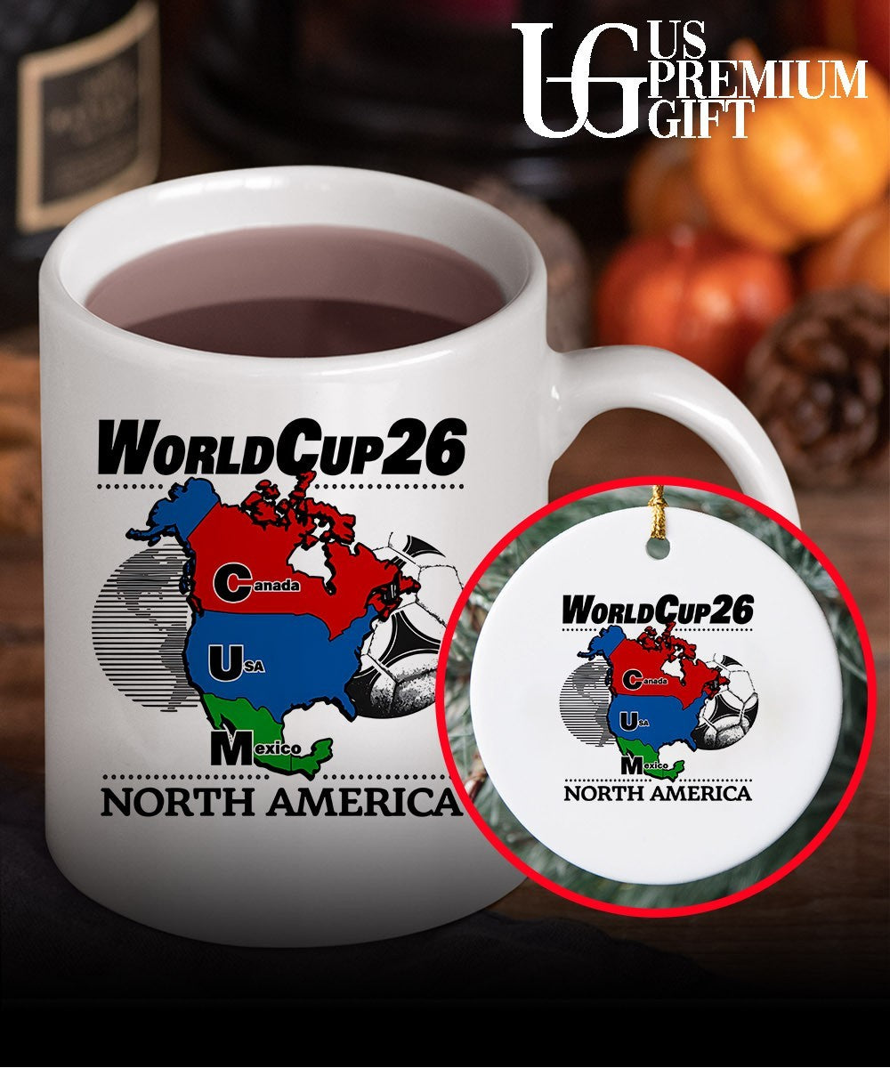 World Cup 26 North America CUM Map shirt