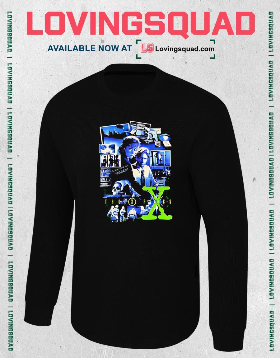 X-Files Mulder and Scully Vintage Sci-Fi T-shirt