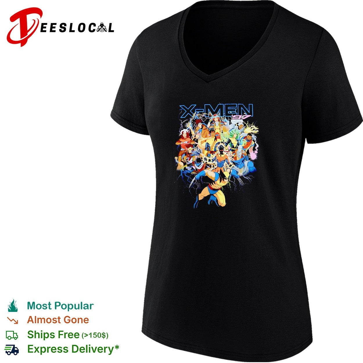 X Men team shirt
