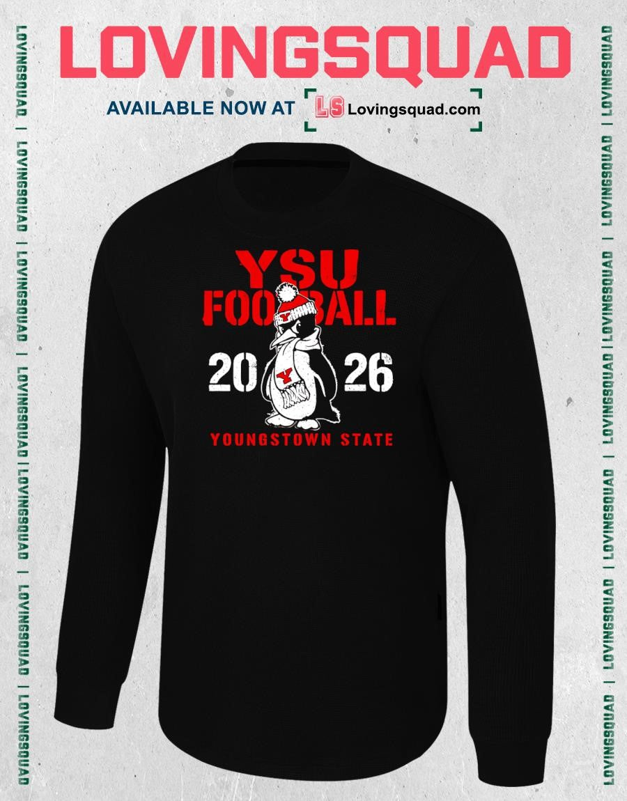 YSU Football 2026 Youngstown State Schedule T-shirt